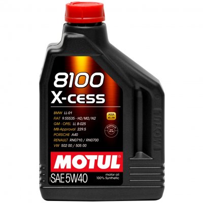 MOTUL 8100 X-CESS 5W40 4L