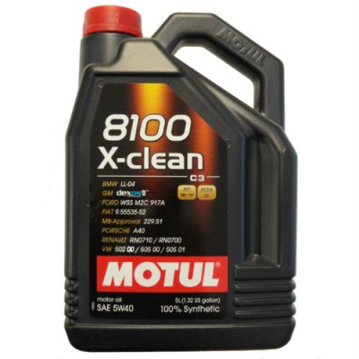 MOTUL 8100 X-CLEAN 5W40 5L